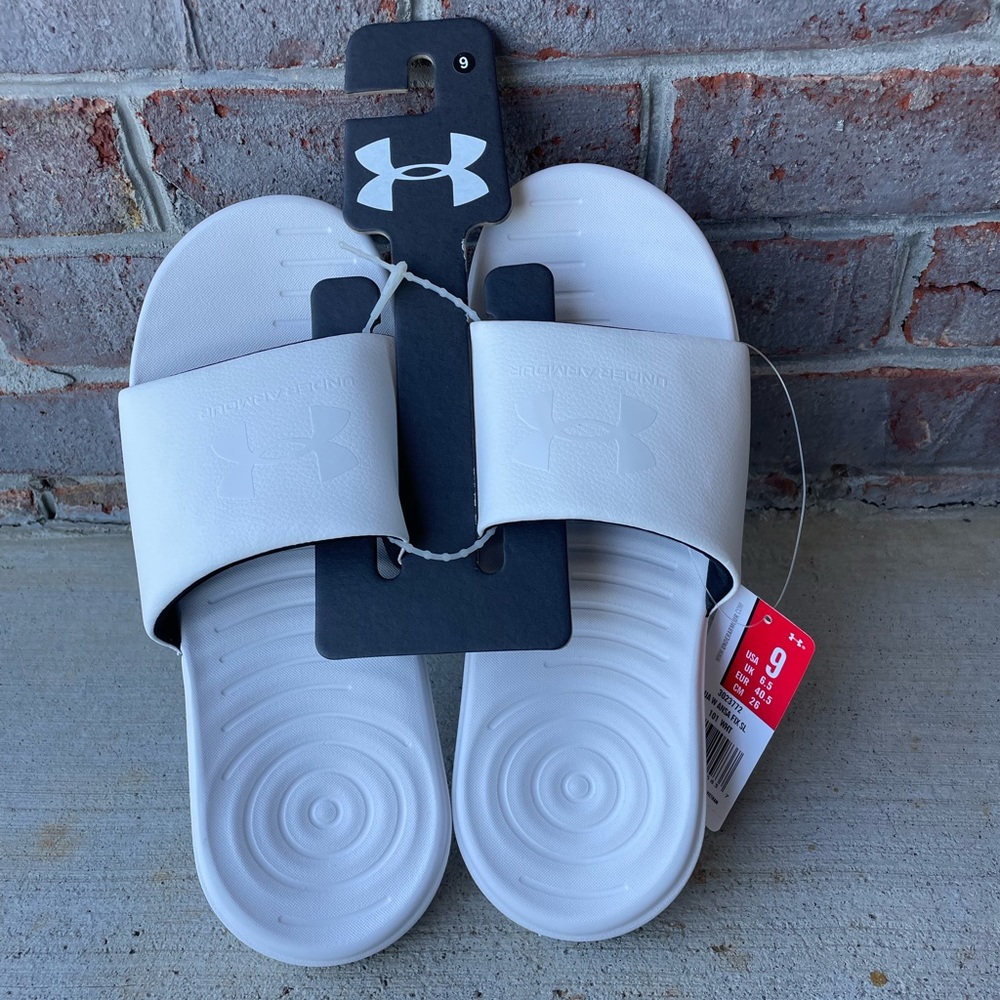 Brand New! Women’s Under Armour Ansa Fix Slides. Originally $25.